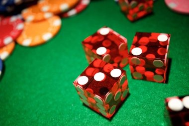 Live casino table studio with multiple angles and game variations
